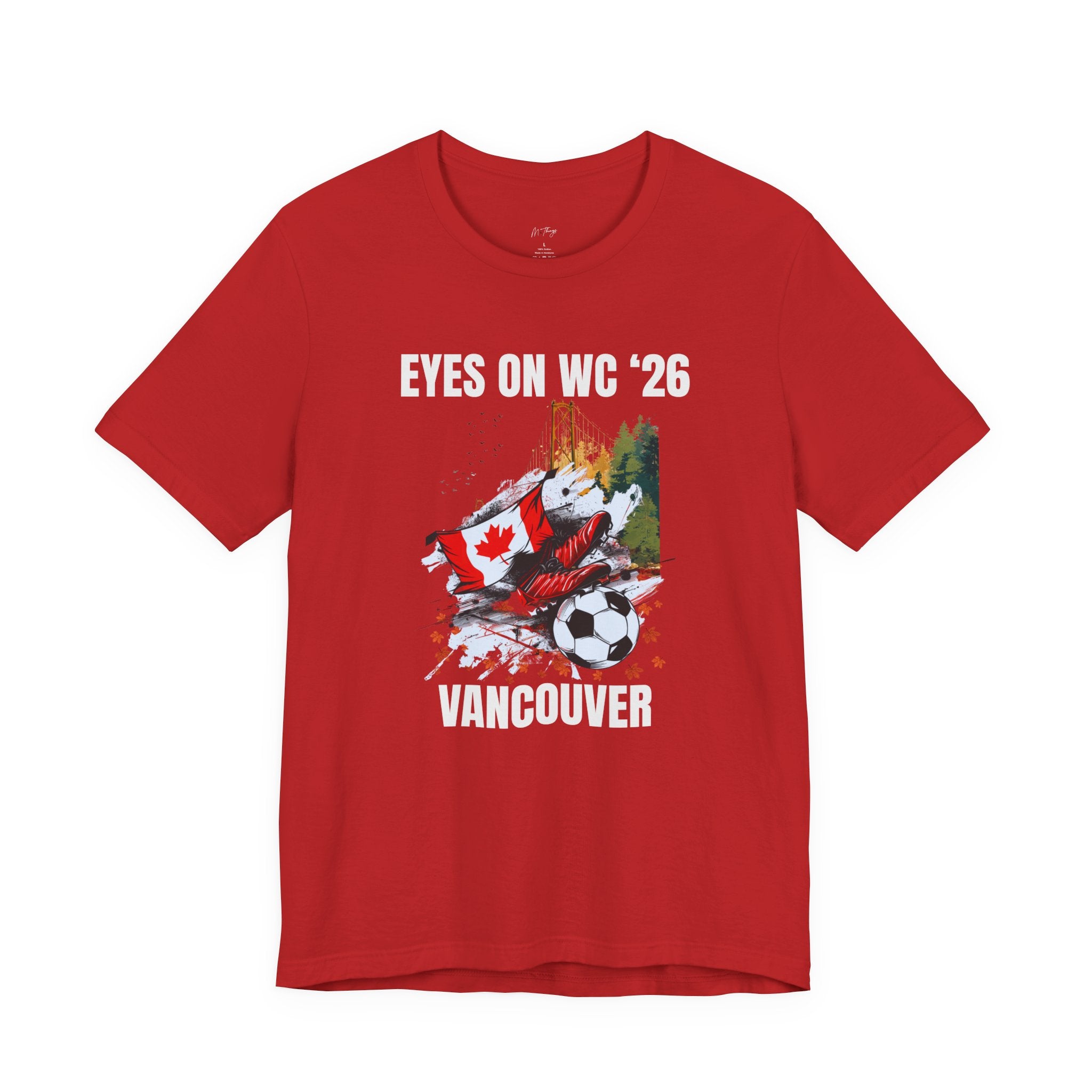Unisex Host City Soccer Shirt - WC 2026 Vancouver Graphic Tee