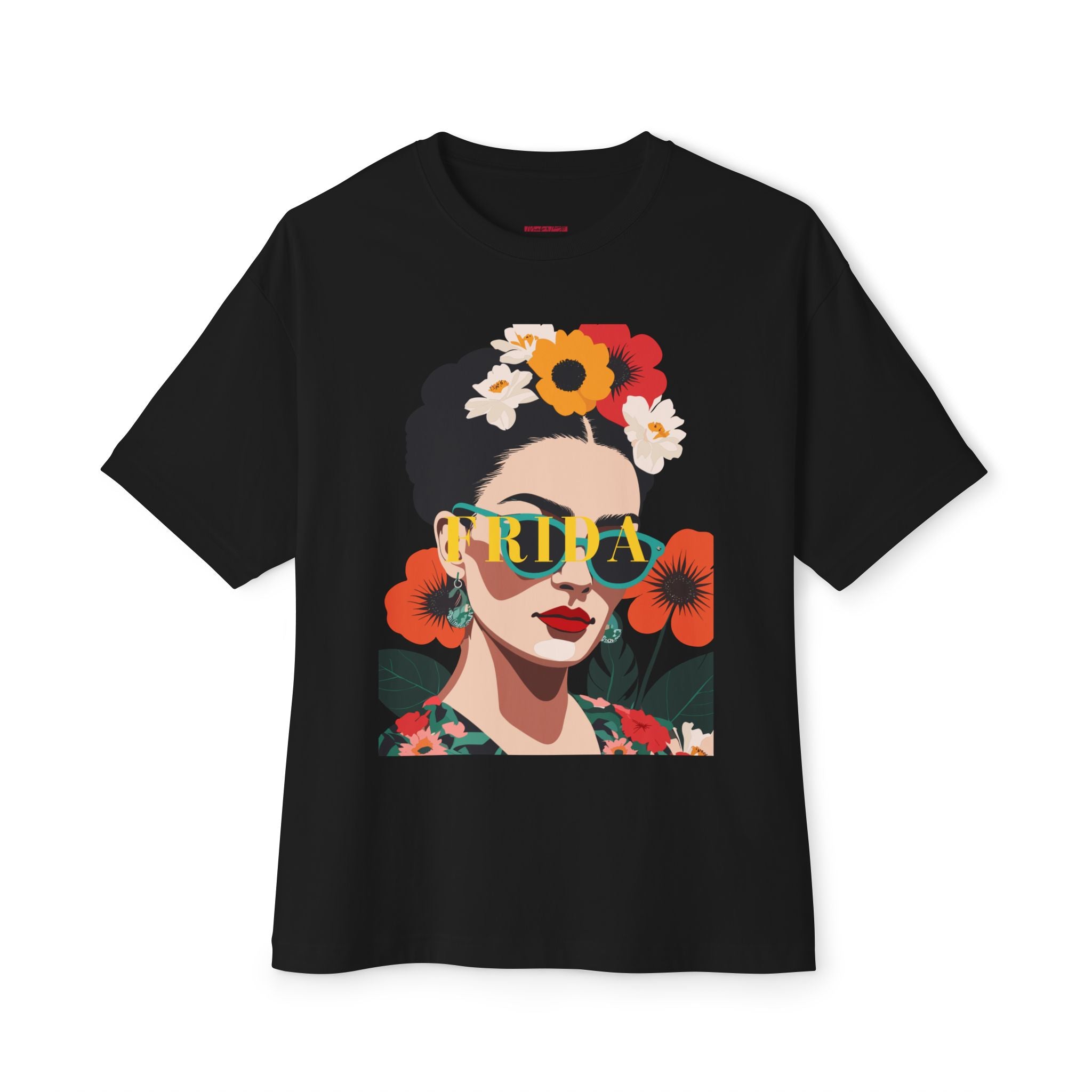 Oversized Tee - 'Frida It Girl' Women's Graphic Tee