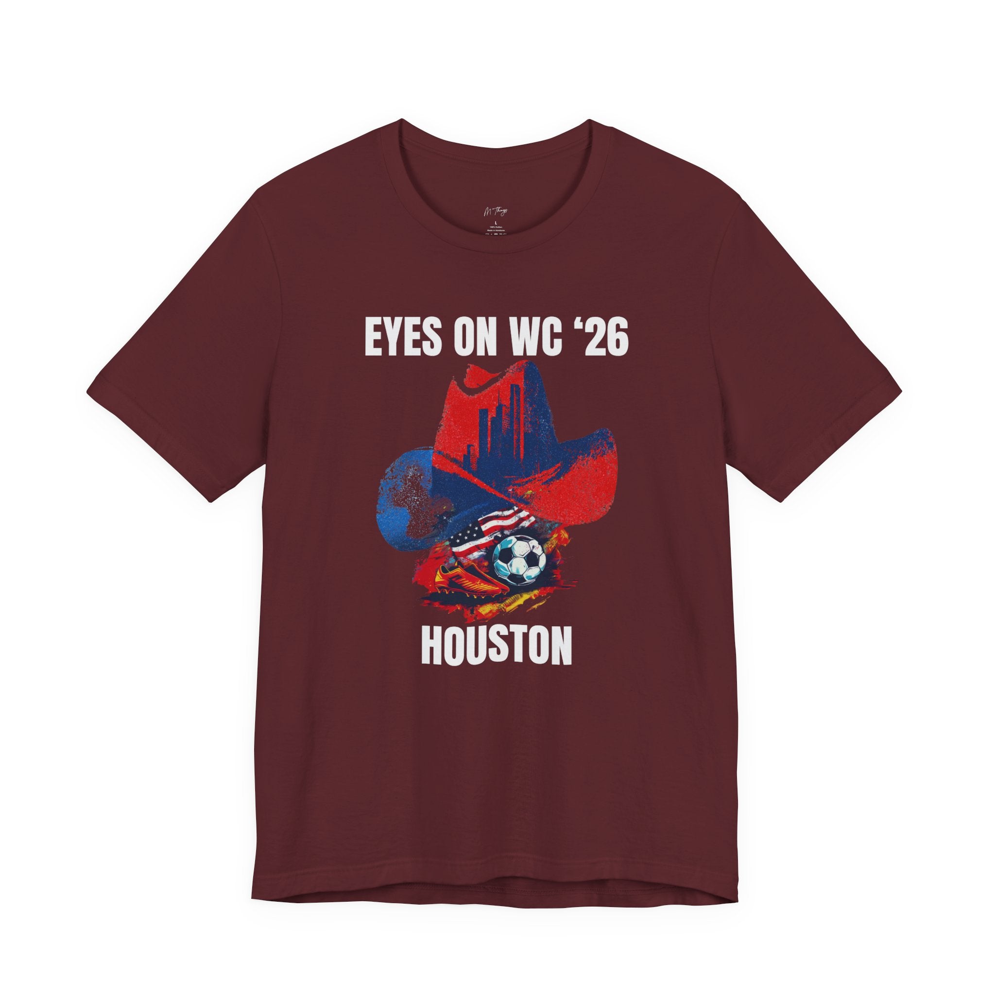 Unisex Host City Soccer Shirt - WC 2026 Houston Graphic Tee