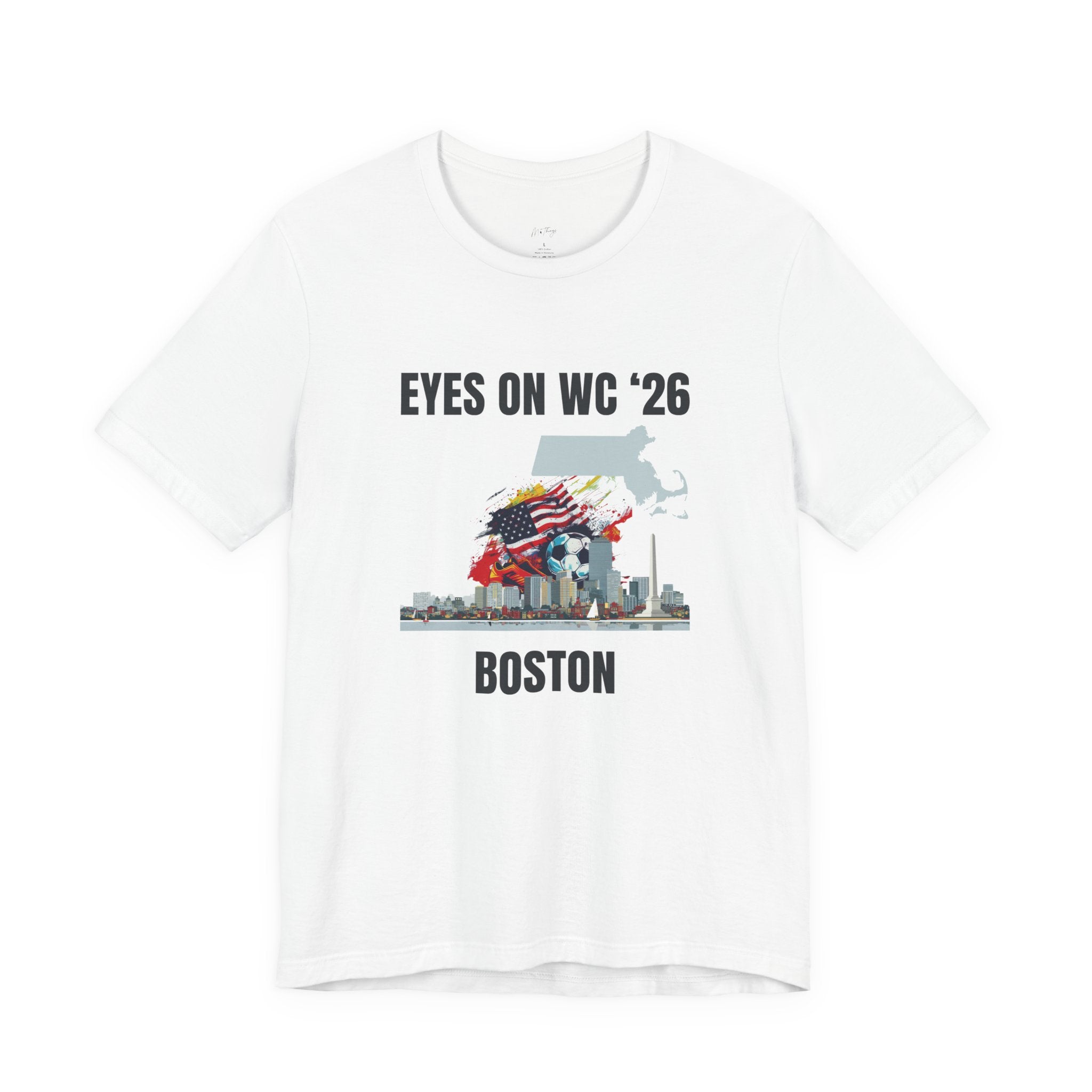 Unisex Host City Soccer Shirt - WC 2026 Boston Graphic Tee