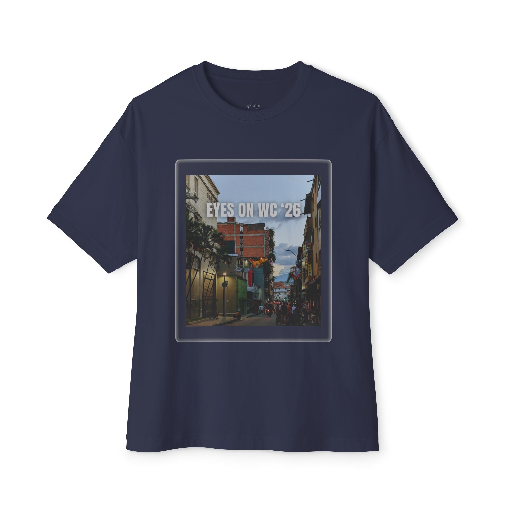 Unisex Oversized Graphic Tee - WC 2026 Soccer Watch Party Shirt