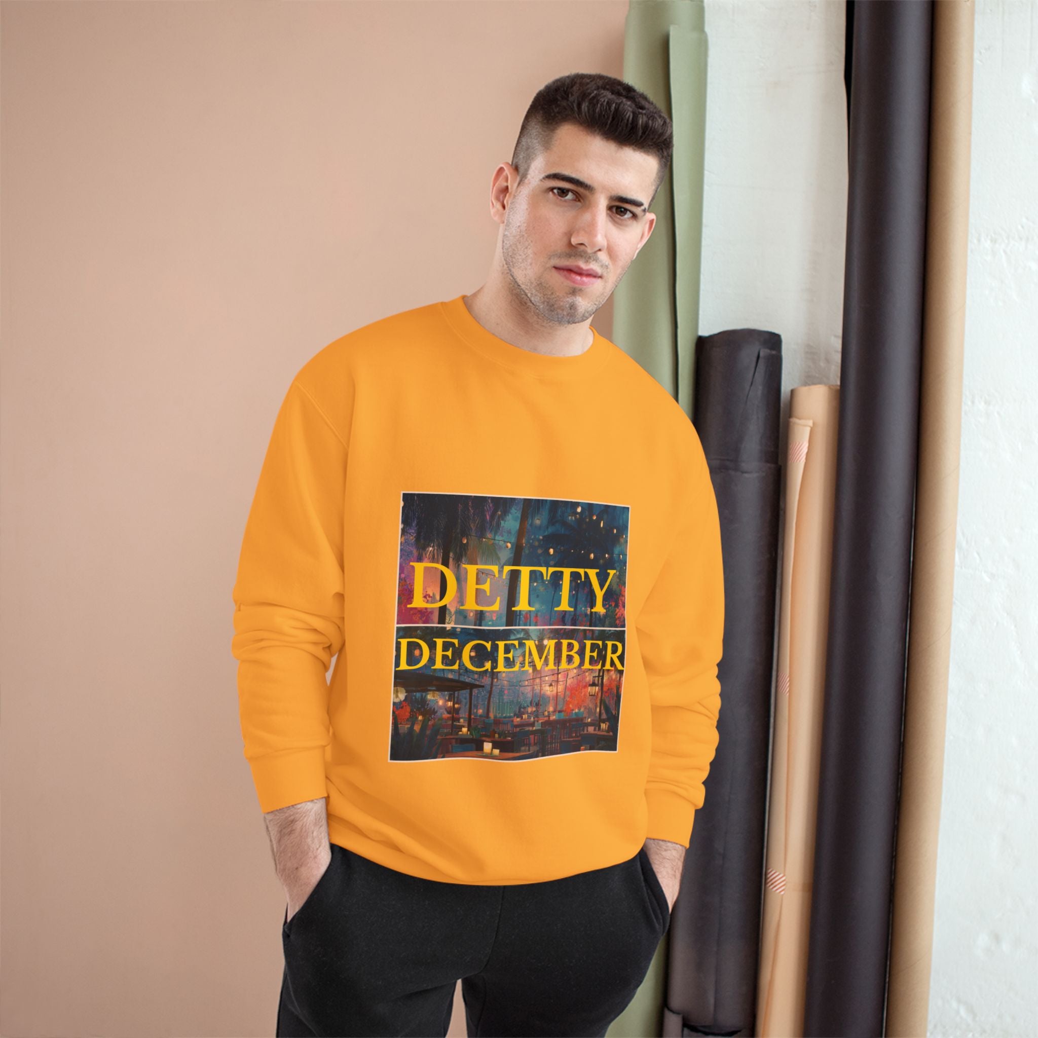 Limited Edition Champion "Detty December" Sweatshirt - Unisex