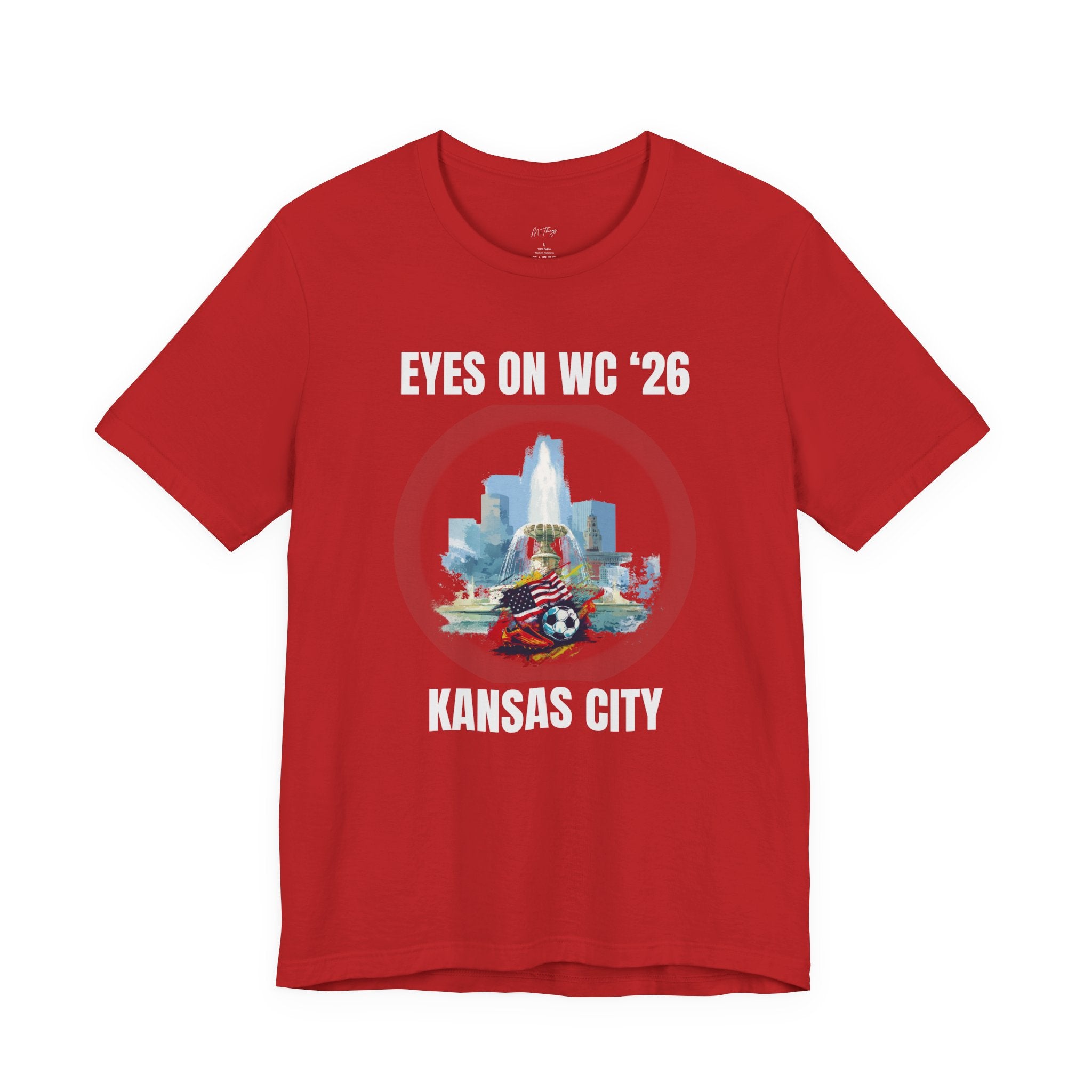 Unisex Host City Soccer Shirt - WC 2026 Kansas City Graphic Tee