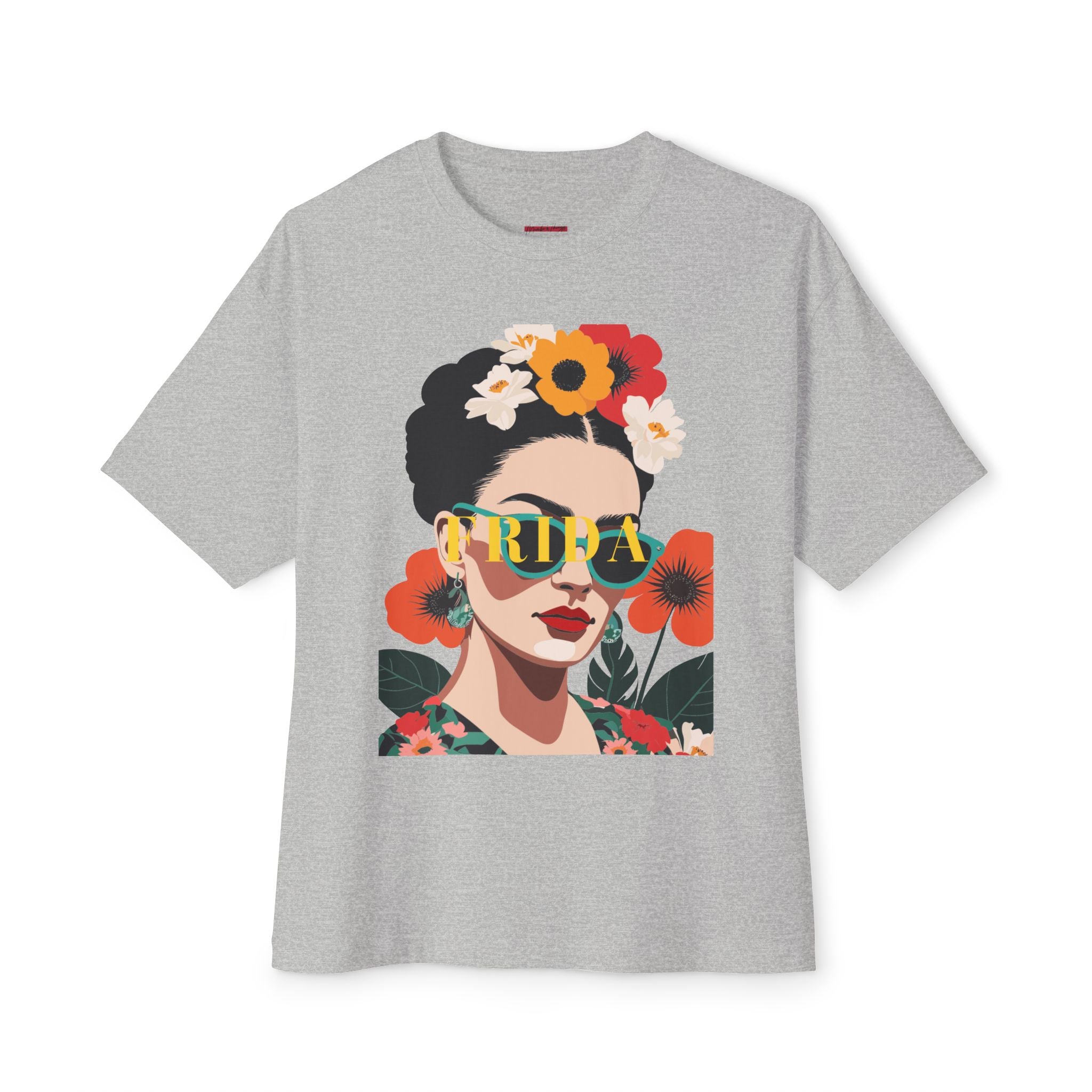 Oversized Tee - 'Frida It Girl' Women's Graphic Tee